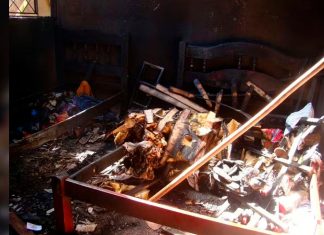 Cemig é condenada a pagar R$ 600 mil após incêndio matar três crianças Quarto com paredes escurecidas pela fuligem e camas de madeira totalmente destruídas e queimadas após incêndio em residência