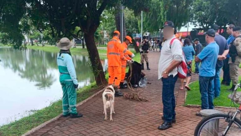 Corpo de homem encontrado na Lagoa Grande em Patos de Minas