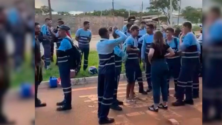 Paralisação dos trabalhadores da Limpebras interrompe coleta de lixo em Uberlândia
