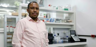 Cientistas da UFRJ e UFRGS recebem prêmios internacionais por avanços no diagnóstico de Alzheimer Pesquisador em laboratório analisando amostras para estudo sobre diagnóstico de Alzheimer.