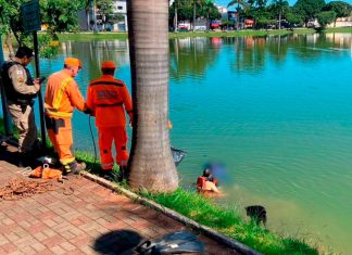 Corpo é encontrado na Lagoa Grande em Patos de Minas nesta segunda (23) Movimentação policial e do Corpo de Bombeiros às margens da Lagoa Grande em Patos de Minas.