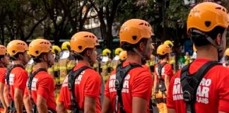 Concurso Bombeiros MG: Edital publicado com salários de até R$ 11,5 mil Militares do Corpo de Bombeiros de Minas Gerais em formação durante cerimônia oficial.