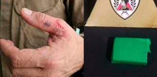 Mãe é presa em João Pinheiro após morder policial para tentar impedir apreensão de filho Viatura da Polícia Militar estacionada em rua de João Pinheiro durante ocorrência.