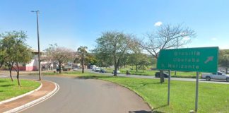 Obra de R$ 50 milhões no Trevo Oswaldo Oliveira avança após reunião em Brasília Vista aérea ou mapa técnico do Trevo Oswaldo Oliveira, o Trevo do Espigão, na BR-365 em Uberlândia