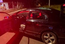 Perseguição policial termina com suspeitos de furto a residência presos em Uberlândia Viaturas da Polícia Militar de Minas Gerais em uma rua de Uberlândia durante ocorrência de perseguição e prisão
