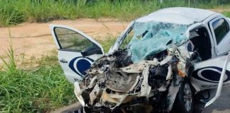 Acidente na BR-381: Cinegrafista da Band Minas morre em batida com carreta Carro de reportagem da TV Band Minas destruído após colisão frontal com carreta na rodovia BR-381