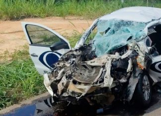 Acidente na BR-381: Cinegrafista da Band Minas morre em batida com carreta Carro de reportagem da TV Band Minas destruído após colisão frontal com carreta na rodovia BR-381