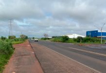 Governo confirma construção de trevo e instalação de radares no Anel Viário Sul Vista aérea do trecho do Anel Viário Sul em Uberlândia onde será construído o novo trevo de acesso.