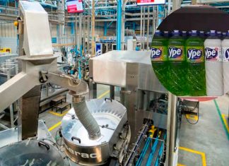 Anvisa autoriza retomada imediata da produção na fábrica da Ypê em Amparo Embalagens de produtos de limpeza da marca Ypê, como detergentes e amaciantes, alinhados em uma prateleira comercial.