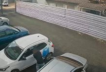 PM prende suspeitos de integrar quadrilha especializada em furtar carros em Uberlândia Viatura da Polícia Militar de Minas Gerais com luzes intermitentes acionadas durante o atendimento a uma ocorrência de furto em Uberlândia.