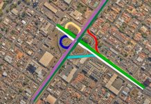 Atenção motoristas: Viaduto Régis Bittencourt em Uberlândia terá interdições a partir de segunda Vista do Viaduto Régis Bittencourt em Uberlândia com fluxo de veículos e sinalização de obras.