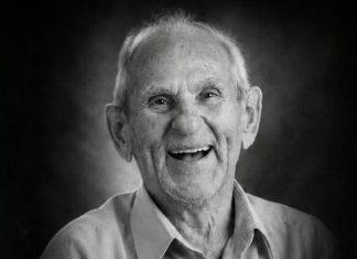 Morre o influenciador Vovô Anésio, o ‘Vovô do Brasil’, aos 88 anos Foto em tons de homenagem do influenciador digital idoso Vovô Anésio sorrindo.