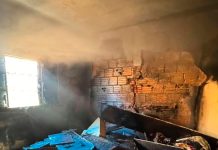 Incêndio causado por vela durante novena destrói casa em Arapuá Fachada de residência atingida por incêndio no bairro Bela Vista, em Arapuá.