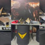 PM desarticula plano de homicídio de facção de Araguari em Uberlândia Armas, munições e documentos falsos apreendidos pela Polícia Militar em Uberlândia.