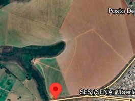 Terreno do futuro Data Center de Uberlândia é ligado a fundo alvo de investigações financeiras Vista aérea da área rural na região da BR-497 em Uberlândia, onde será construído o Data Center.