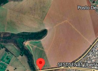 Terreno do futuro Data Center de Uberlândia é ligado a fundo alvo de investigações financeiras Vista aérea da área rural na região da BR-497 em Uberlândia, onde será construído o Data Center.