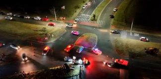Tragédia na MGC-455: Justiça decreta prisão preventiva de condutor alcoolizado Carros acidentados após colisão na rodovia MGC-455, em Uberlândia
