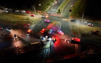 Tragédia na MGC-455: Justiça decreta prisão preventiva de condutor alcoolizado Carros acidentados após colisão na rodovia MGC-455, em Uberlândia