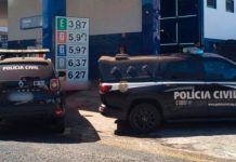 Dois empresários do setor de combustíveis são presos por roubo com falsa abordagem em Uberlândia Viaturas da Polícia Civil em operação nas ruas de Uberlândia