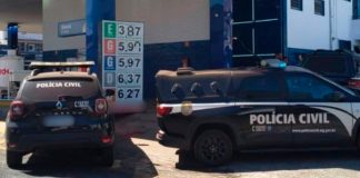 Dois empresários do setor de combustíveis são presos por roubo com falsa abordagem em Uberlândia Viaturas da Polícia Civil em operação nas ruas de Uberlândia